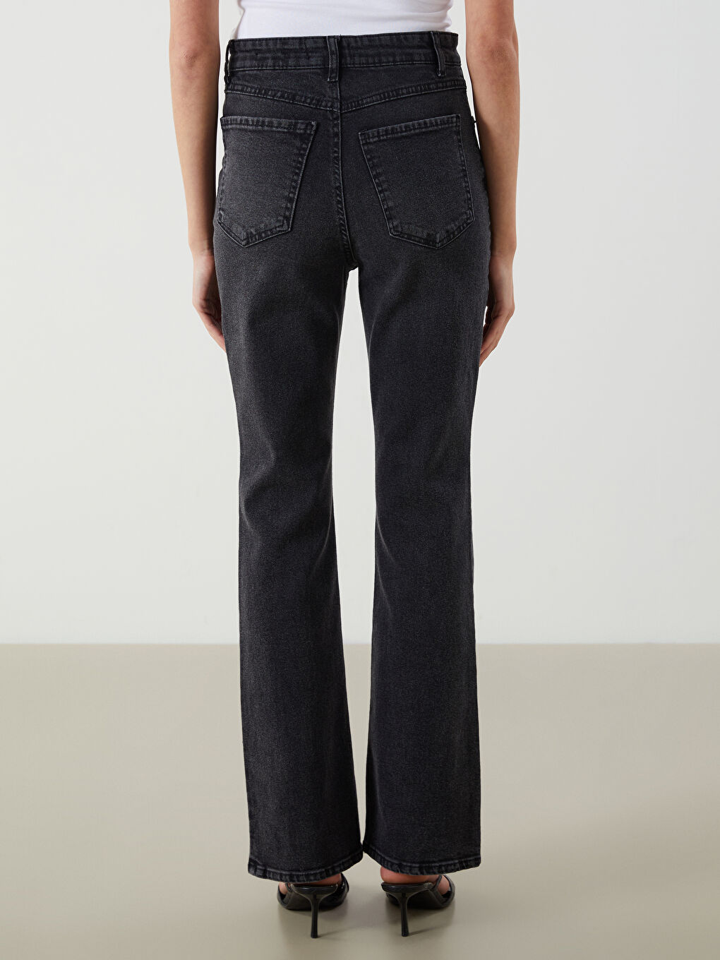 Slim Fit Flared Women's Jeans -S53984Z8-GRD