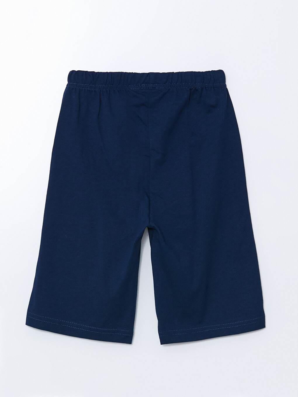 Lacivert Aslan Kral Baskılı Erkek Çocuk Şort Pijama Altı-1