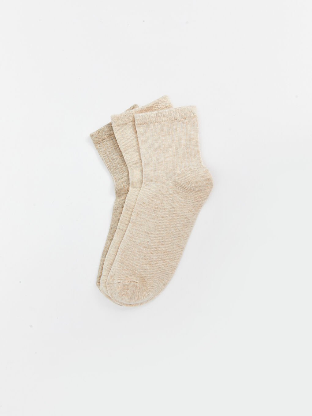 مجموعة مكونة من 3 جوارب نسائية سادة -S54075Z8-L8Q