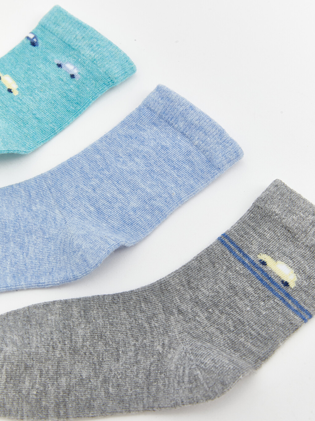 Printed Baby Boys' Ankle Socks 5 Pack-1