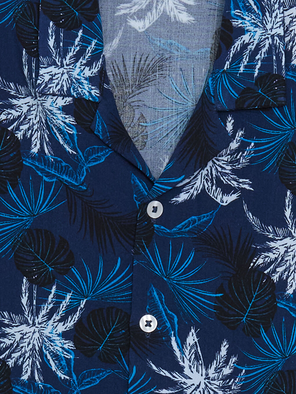Patterned Short Sleeve Boys' Shirt -S54102Z4-LSJ