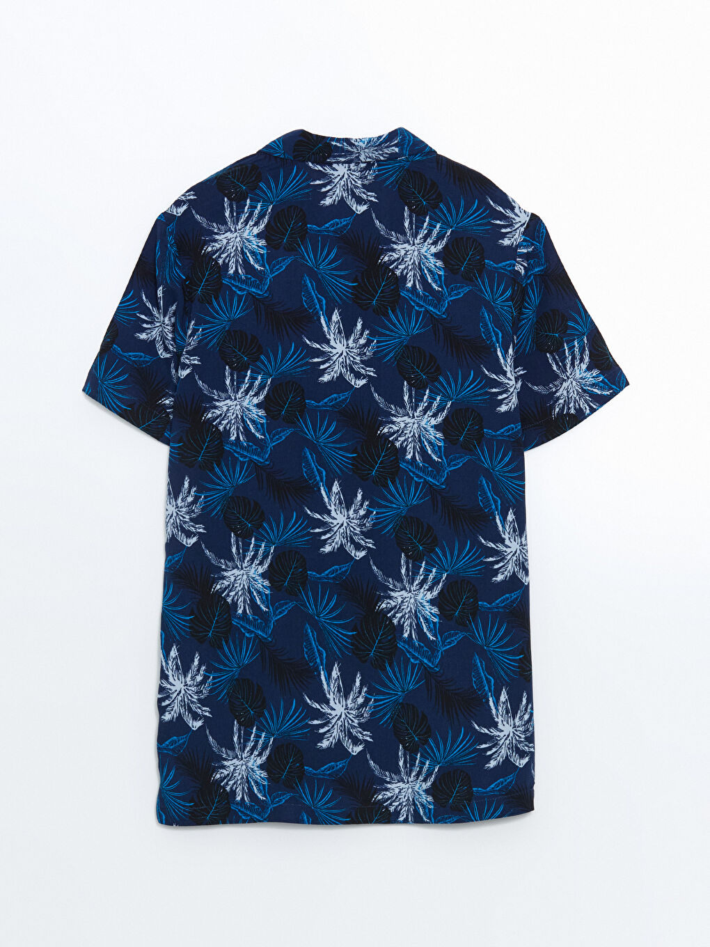 Patterned Short Sleeve Boys' Shirt -S54102Z4-LSJ