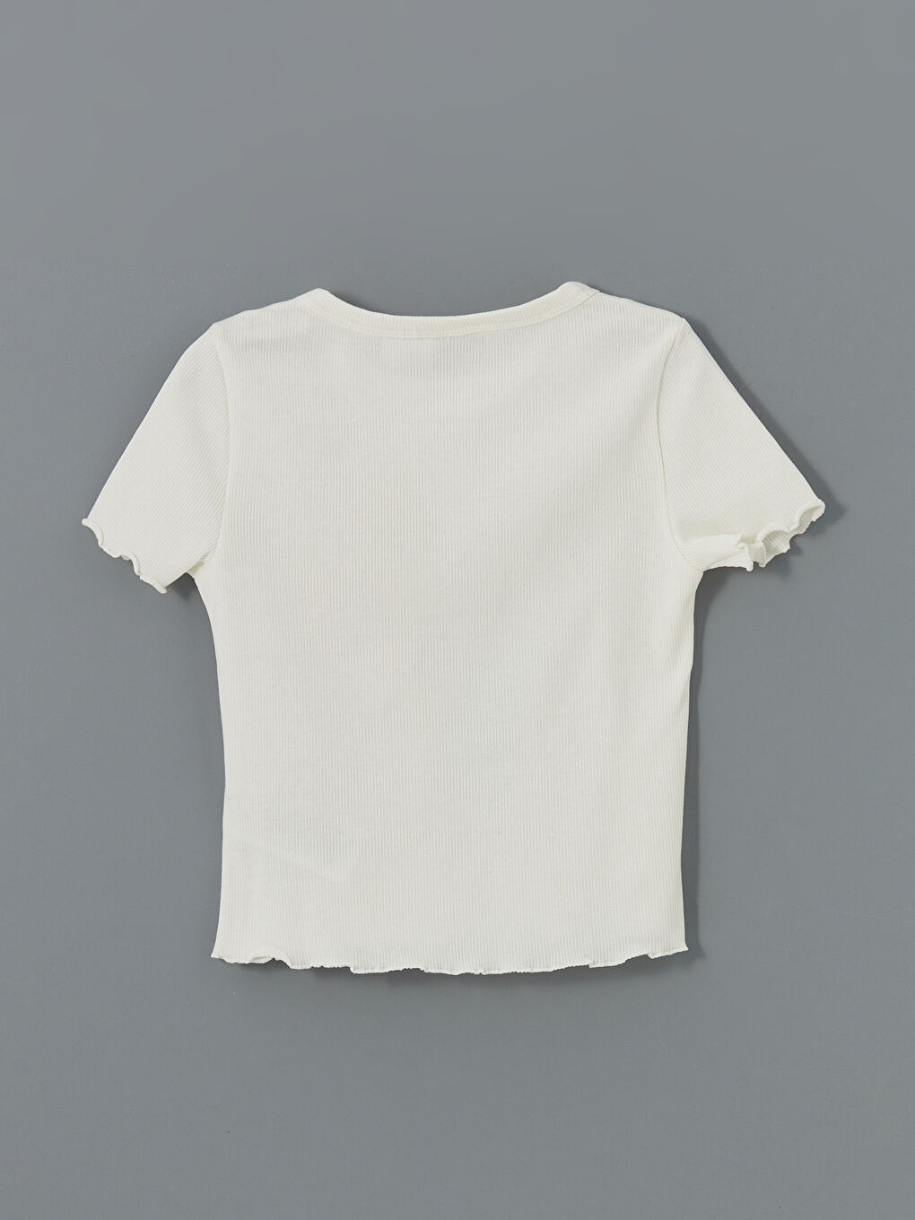 Crew Neck Tinker Bell Printed Girls' T-Shirt and Tights-2