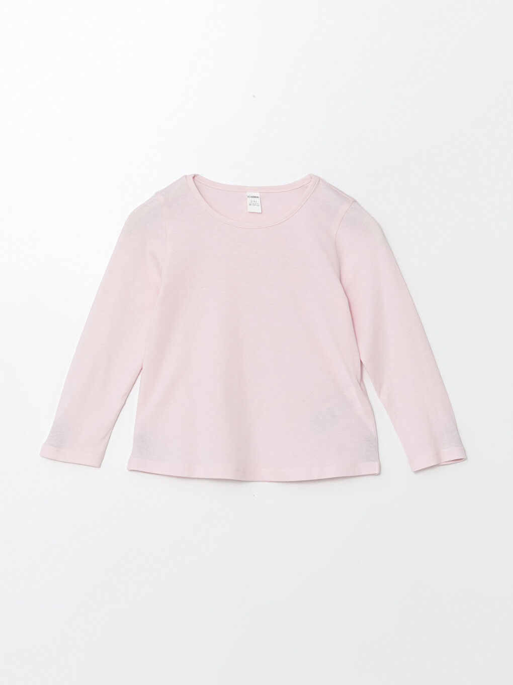 Crew Neck Basic Girls' T-Shirt -S54139Z1-JH3