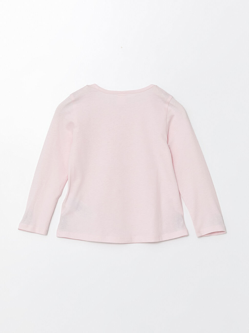 Crew Neck Basic Girls' T-Shirt -S54139Z1-JH3