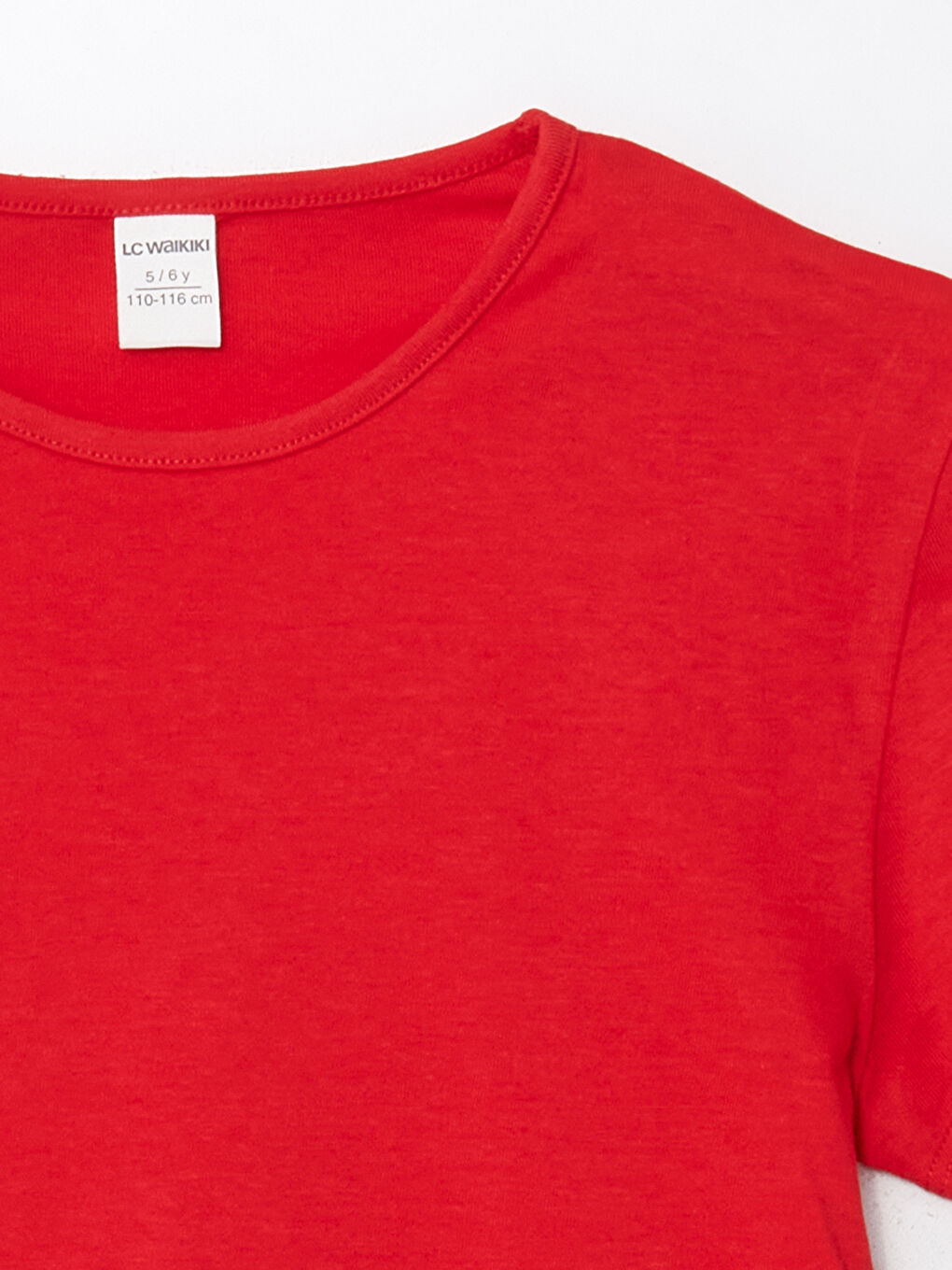 Crew Neck Basic Girls' T-Shirt -S54140Z1-GXV