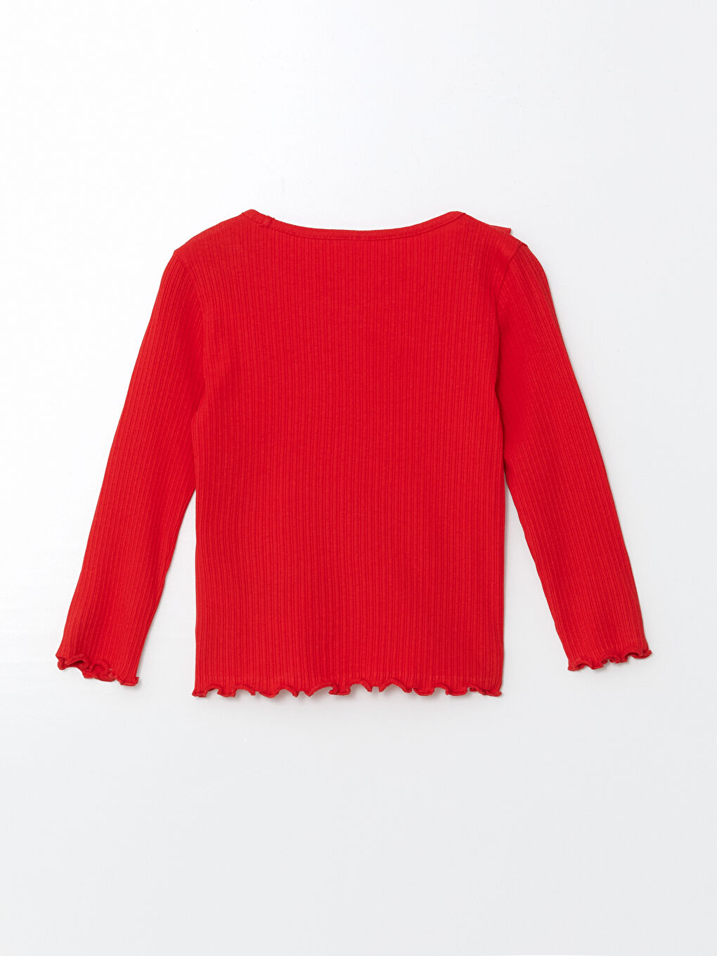 Crew Neck Basic Girls' T-Shirt -S54155Z1-GZX