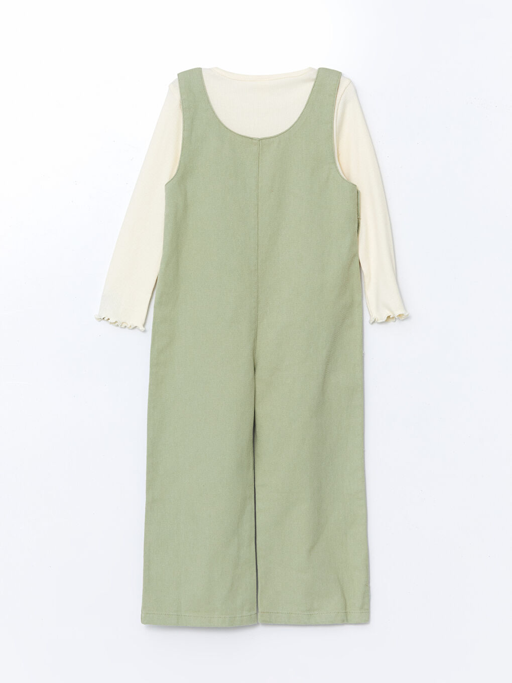 Girl ECRU Dungarees -S54171Z1-FDL