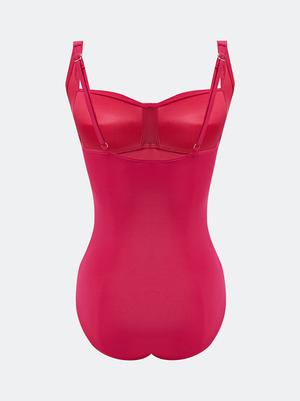 Stitched Padded Ruched Detail Women's Swimsuit -S54223Z8-SJV