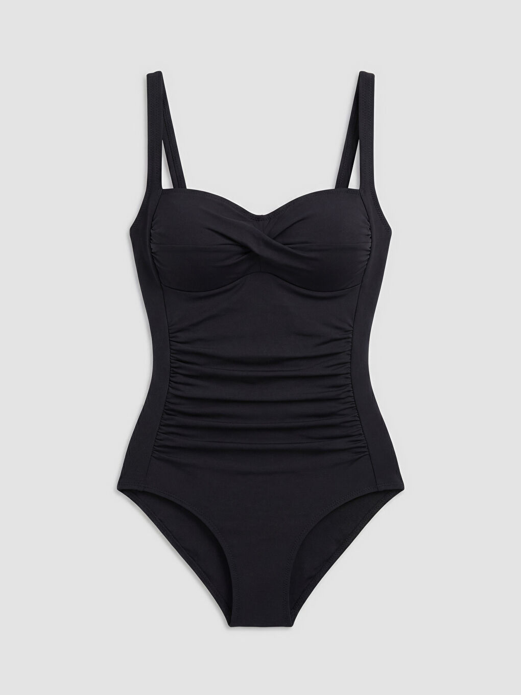 Купальник Женский С Прошитой Подушечкой И Деталью Со Сборками