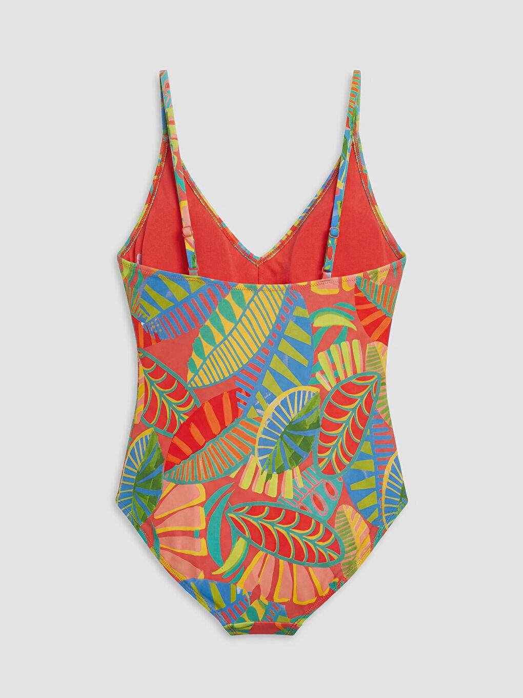 Patterned Removable Padded Women's Swimsuit-1