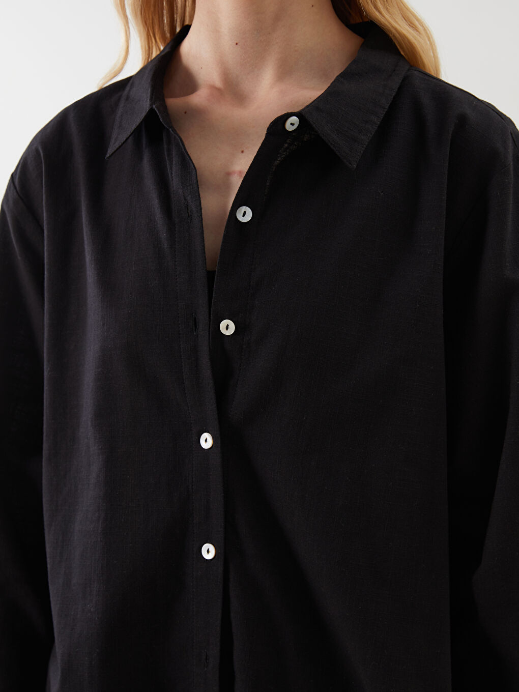 فستان شاطئ أسود امرأة -S54239Z8-HEG