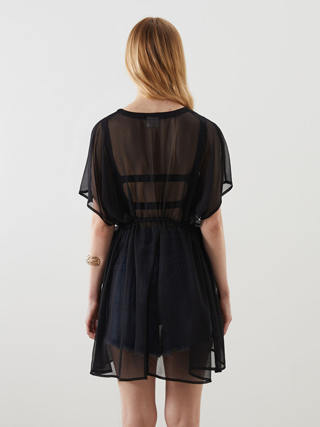 Woman BLACK Beach Dress -S54245Z8-CVL