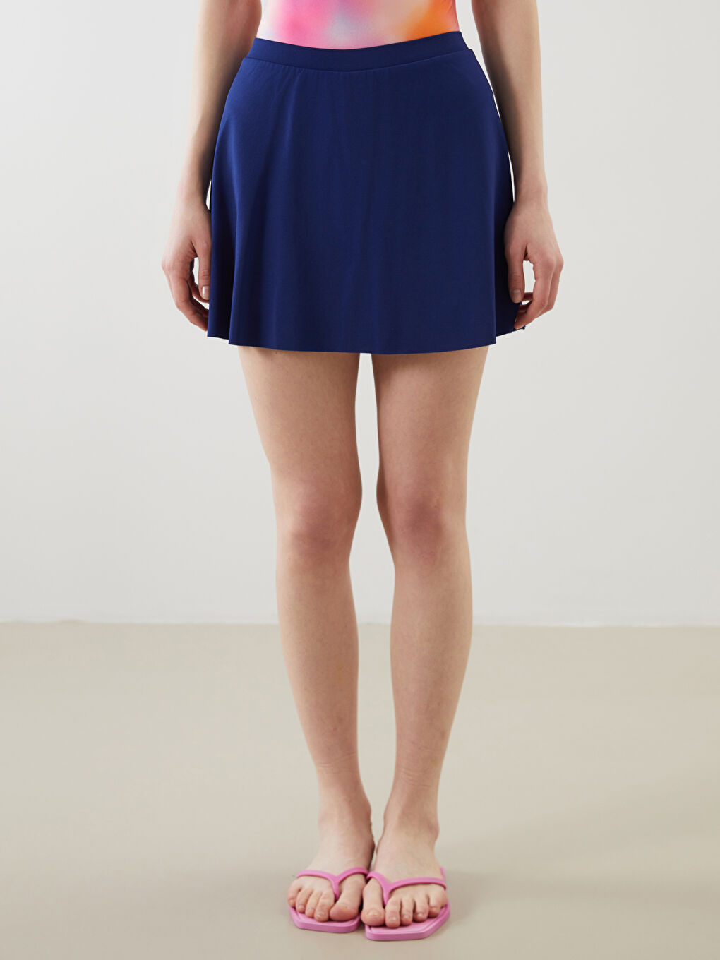 Woman NAVY Swimming Skirt -S54246Z8-HKF