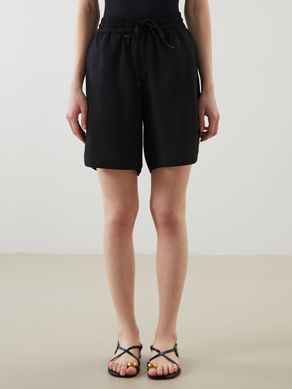 Women's Elastic Waist Sea Shorts -S54248Z8-CVL
