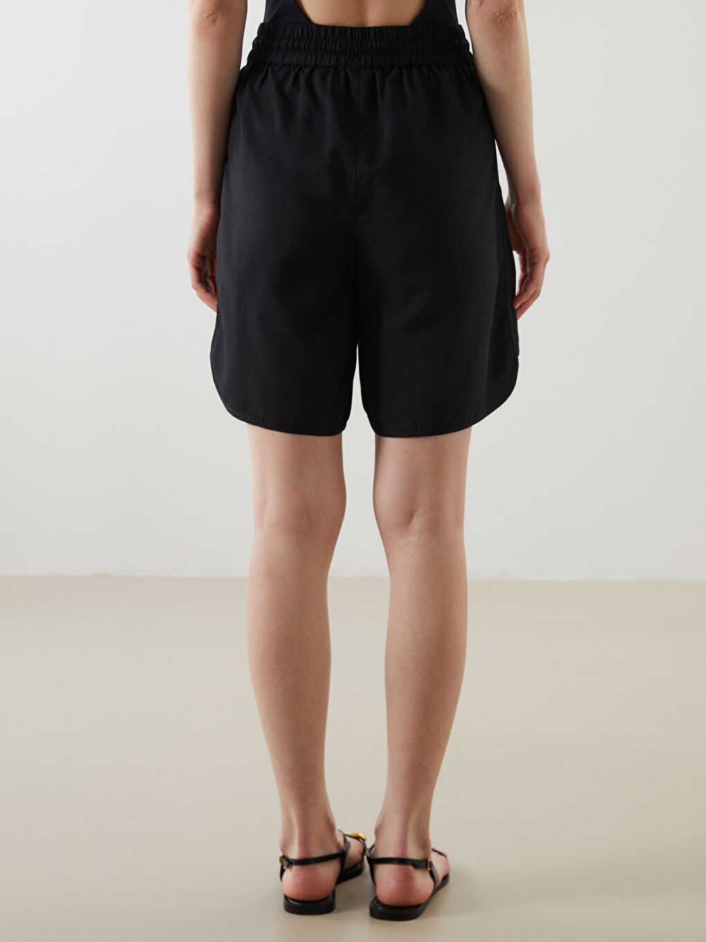 Women's Elastic Waist Sea Shorts -S54248Z8-CVL