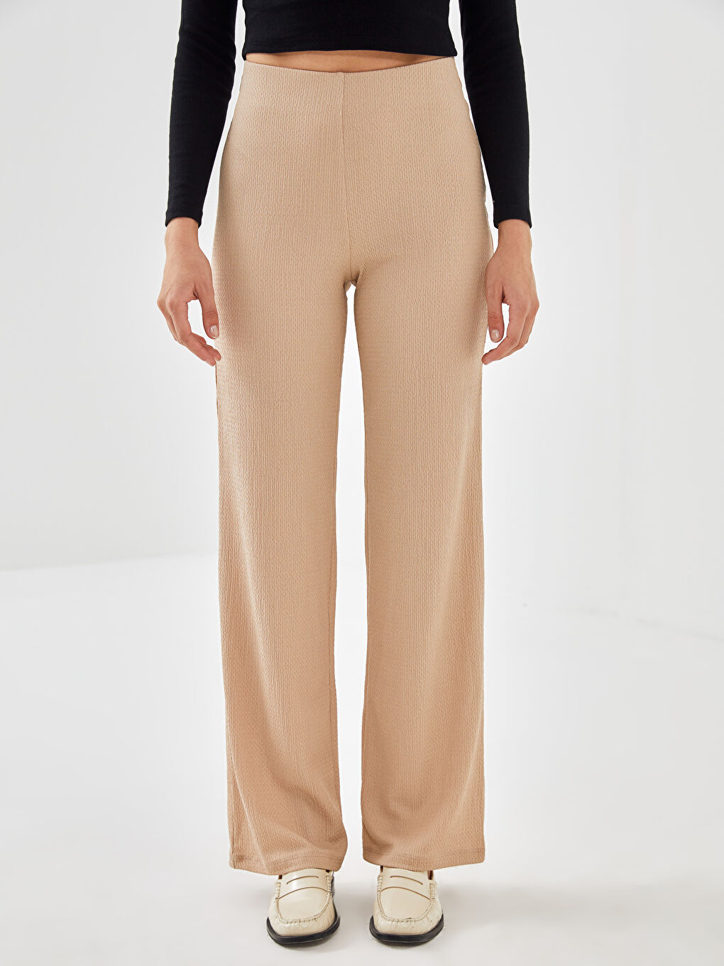 XSIDE Ženske pantalone sa teksturom i elastičnim strukom -S54269Z8-SFF