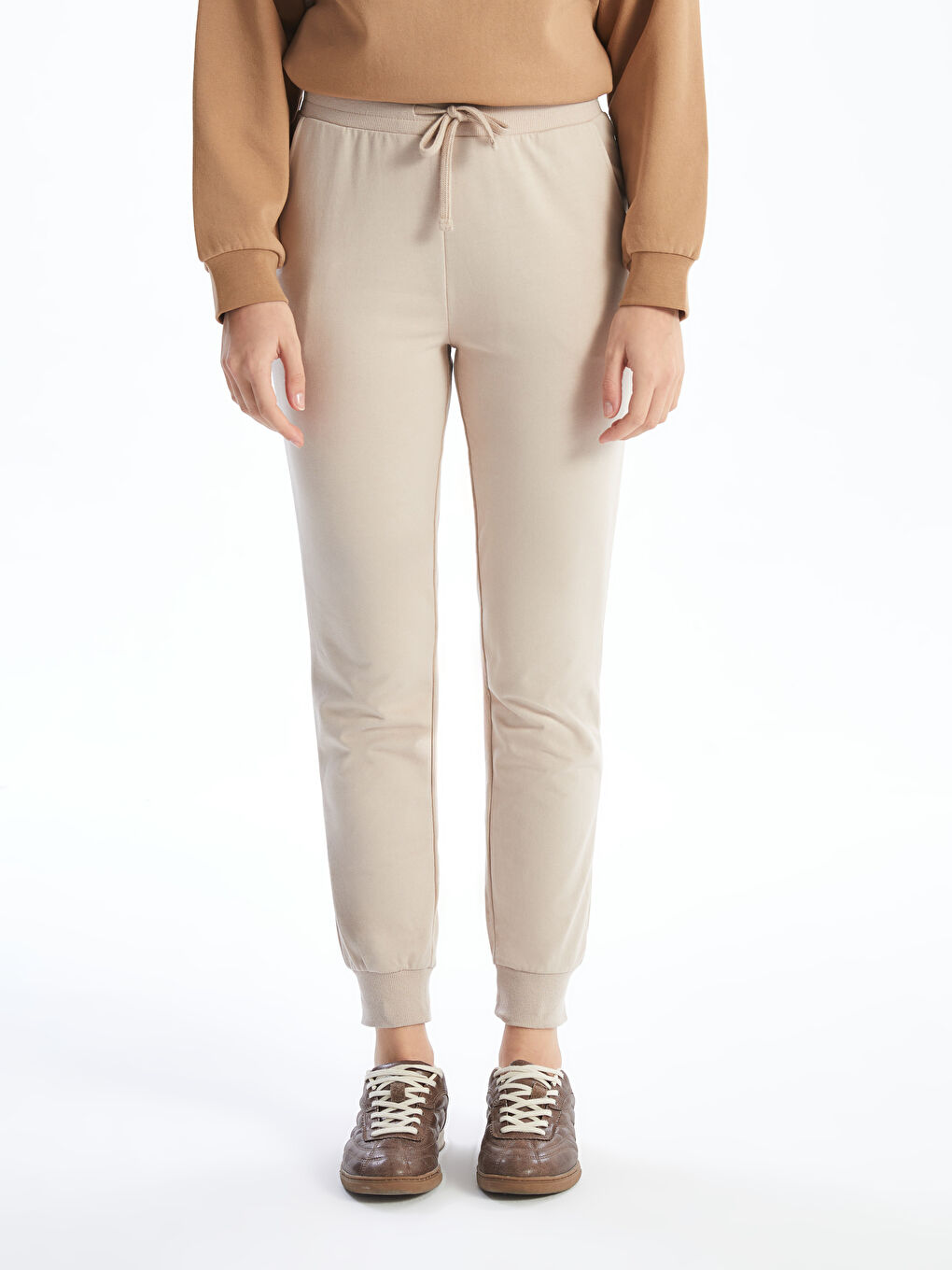 Elasticated Waist Women's Jogger Sweatpants -S54270Z8-VVB