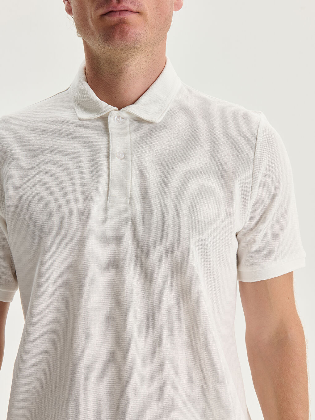 LCWAIKIKI Basic Ανδρικό T-Shirt με Λαιμόκοψη Polo -S54271Z8-R9J