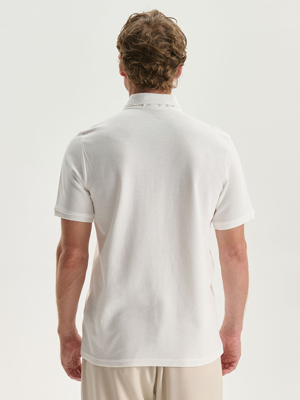 LCWAIKIKI Basic Ανδρικό T-Shirt με Λαιμόκοψη Polo -S54271Z8-R9J