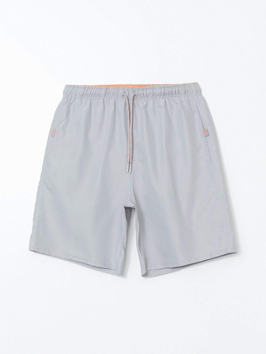 Basic Knee-Length Men's Swim Shorts -S54274Z8-V8T