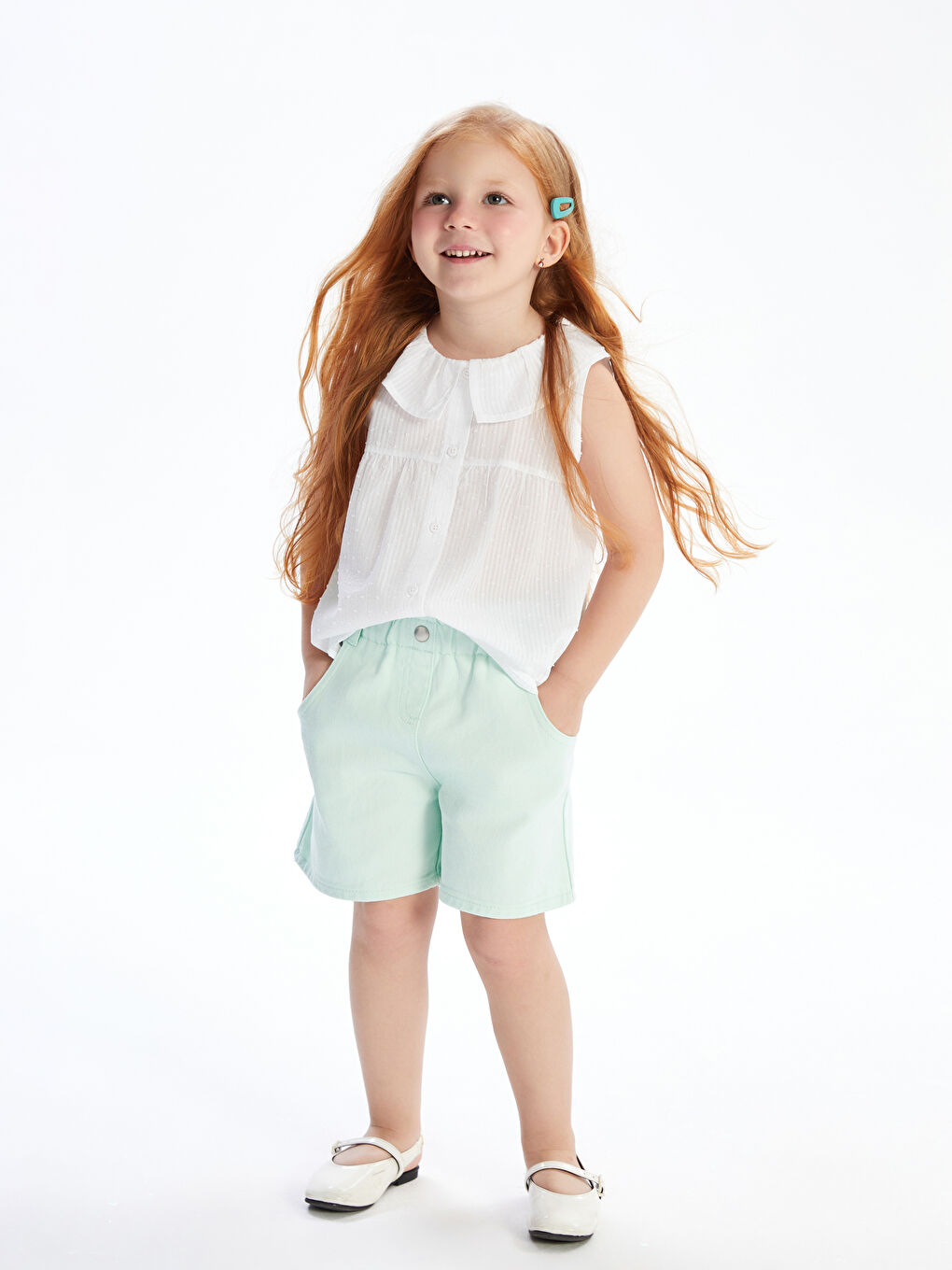 LCW Kids بلوزی کچان بە یاخەی پیته‌ر پان -S54285Z1-JYX