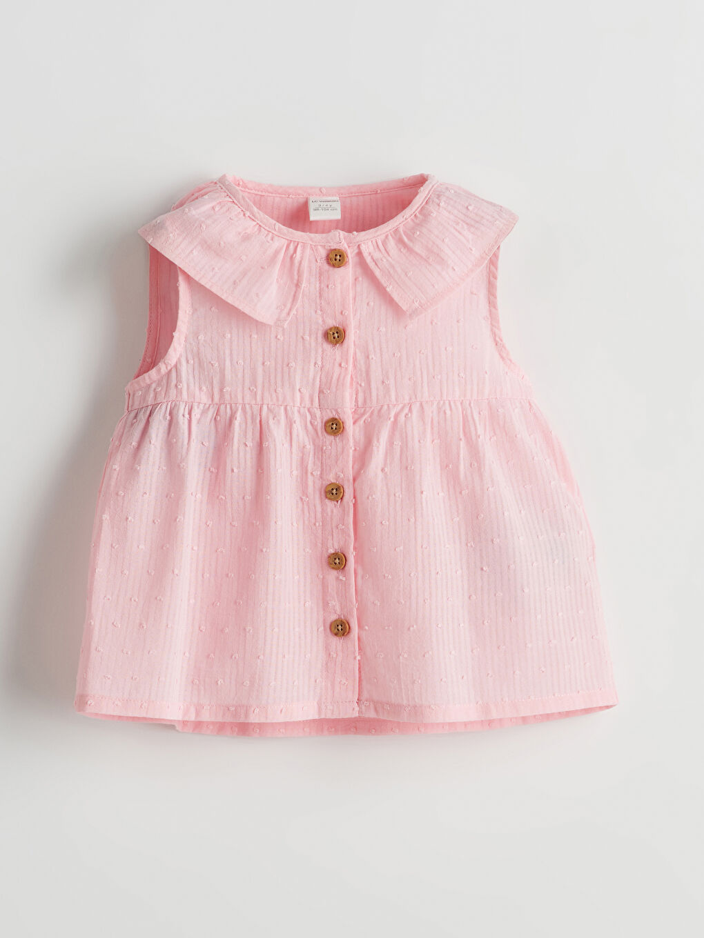 LCW Kids Peter Pan Collar Girl’S Blouse -S54285Z1-QWL