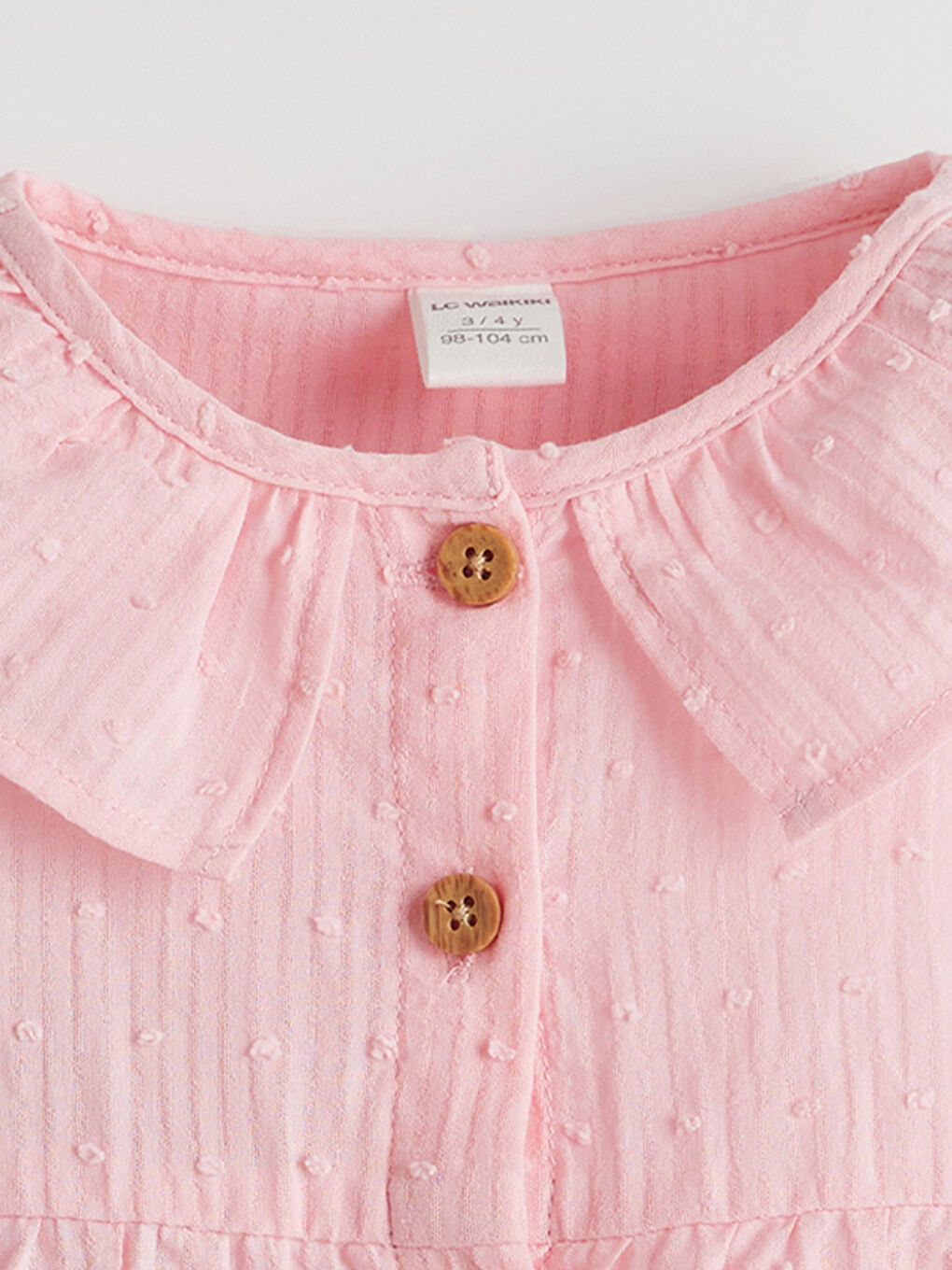 LCW Kids Peter Pan Collar Girl’S Blouse -S54285Z1-QWL