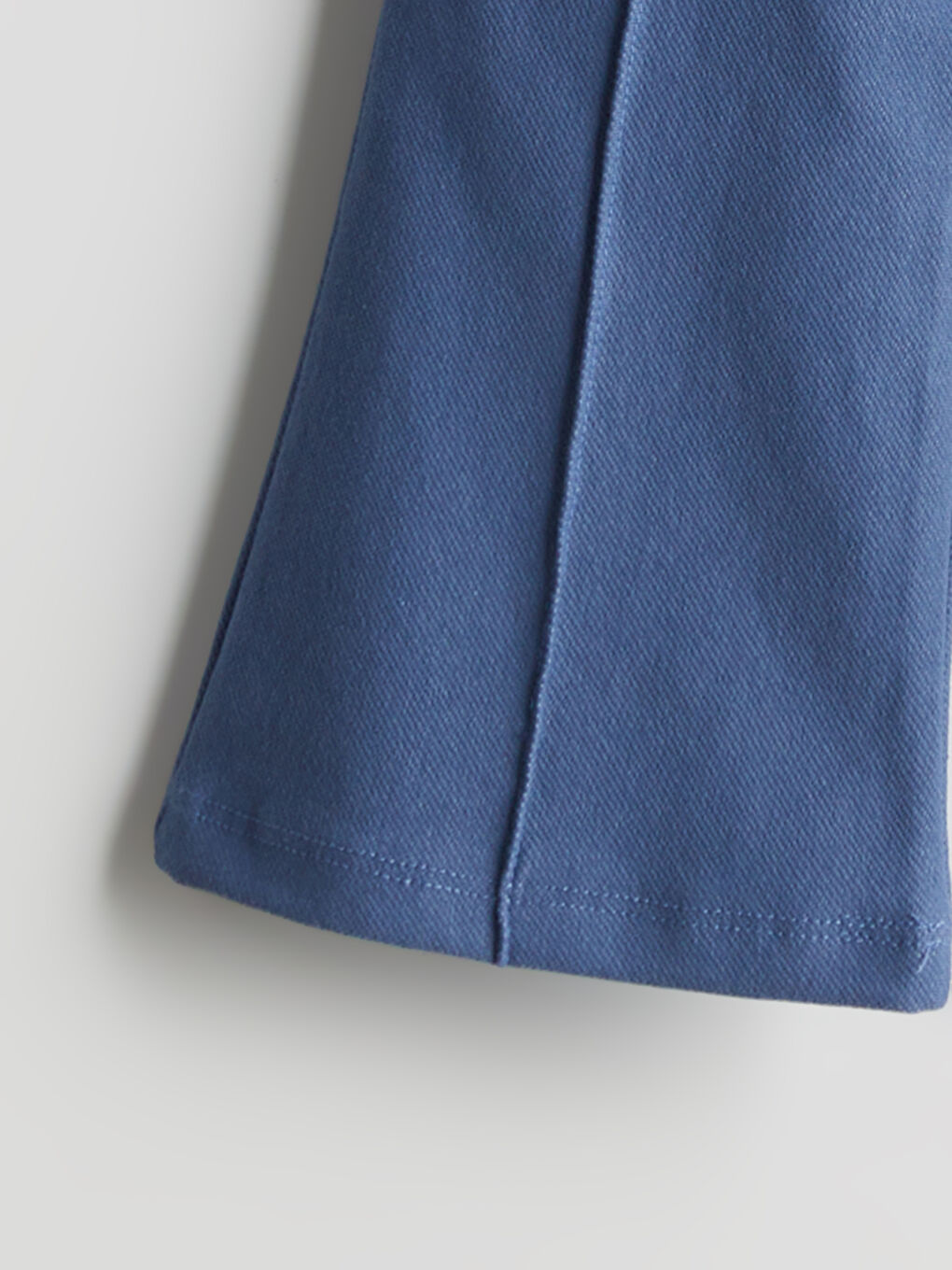 Beli Lastikli Kız Çocuk İspanyol Paça Tayt-1