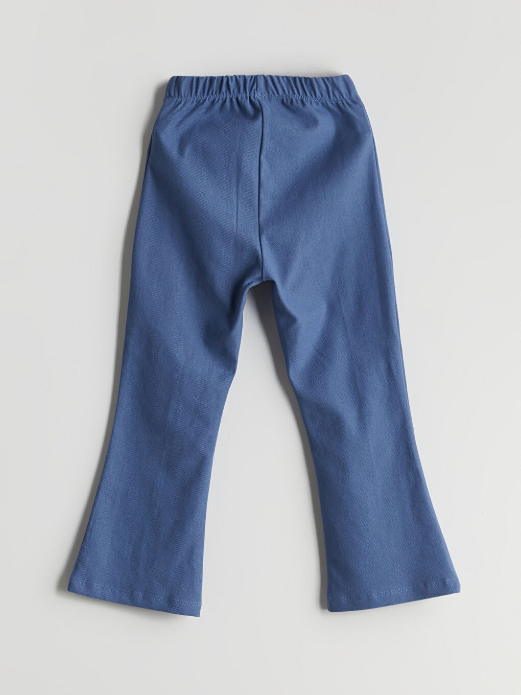 Beli Lastikli Kız Çocuk İspanyol Paça Tayt-2