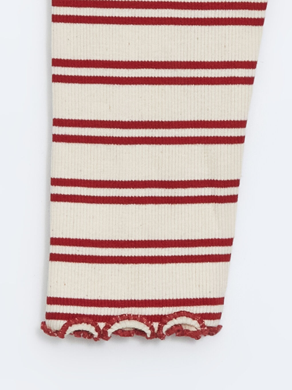 Elasticated Waist Striped Girls' Leggings -S54289Z1-E48