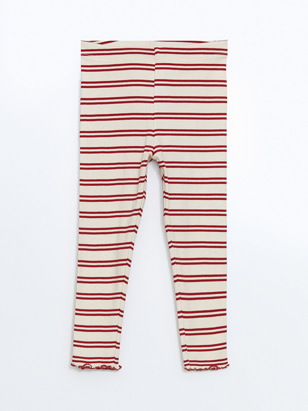 Elasticated Waist Striped Girls' Leggings -S54289Z1-E48