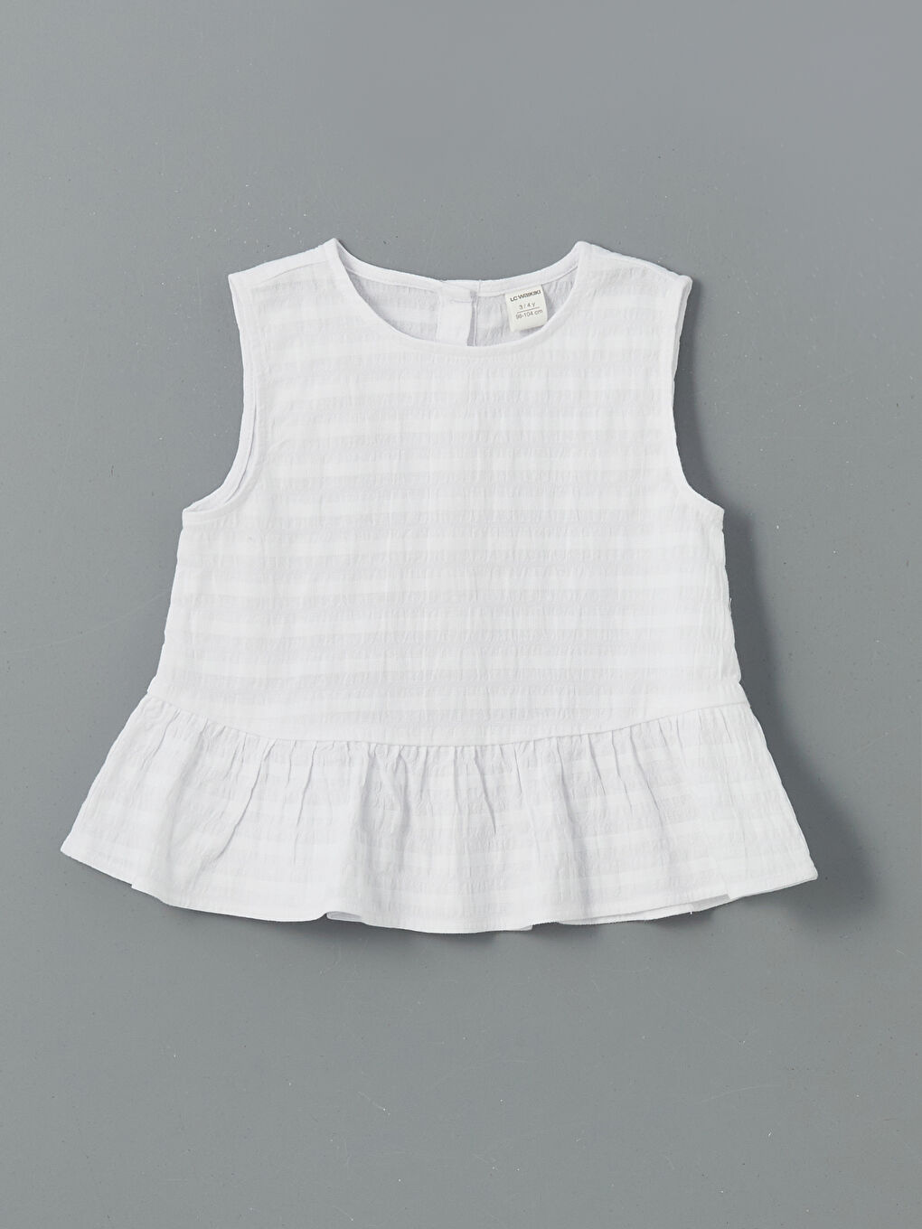 Girl WHITE Blouse -S54302Z1-JYX