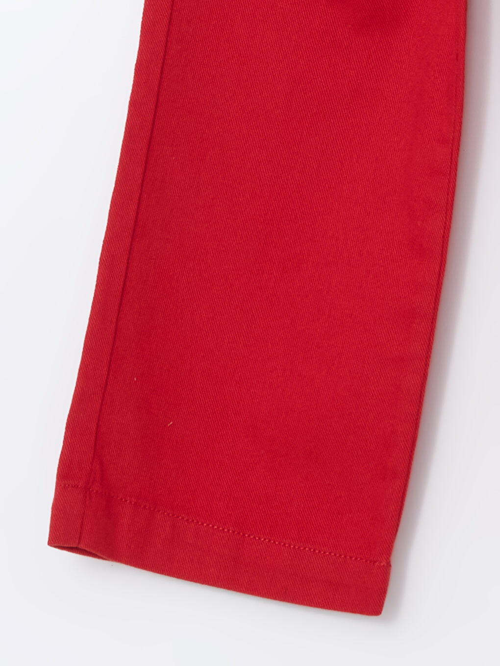 Elastic Waist Gabardine Girl Trousers -S54307Z1-DBB