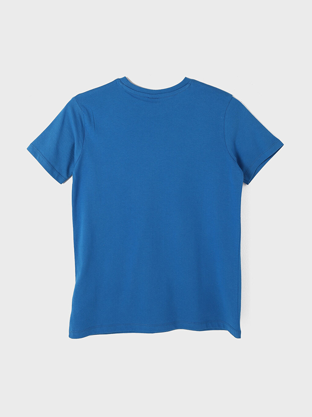 Crew Neck Short Sleeve Printed Boys' T-Shirt-1