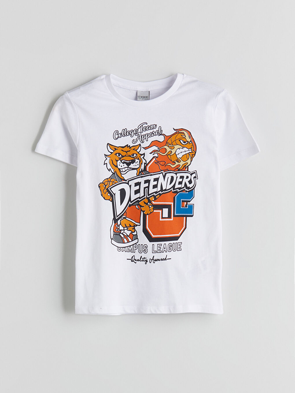 Crew Neck Boys' T-Shirt