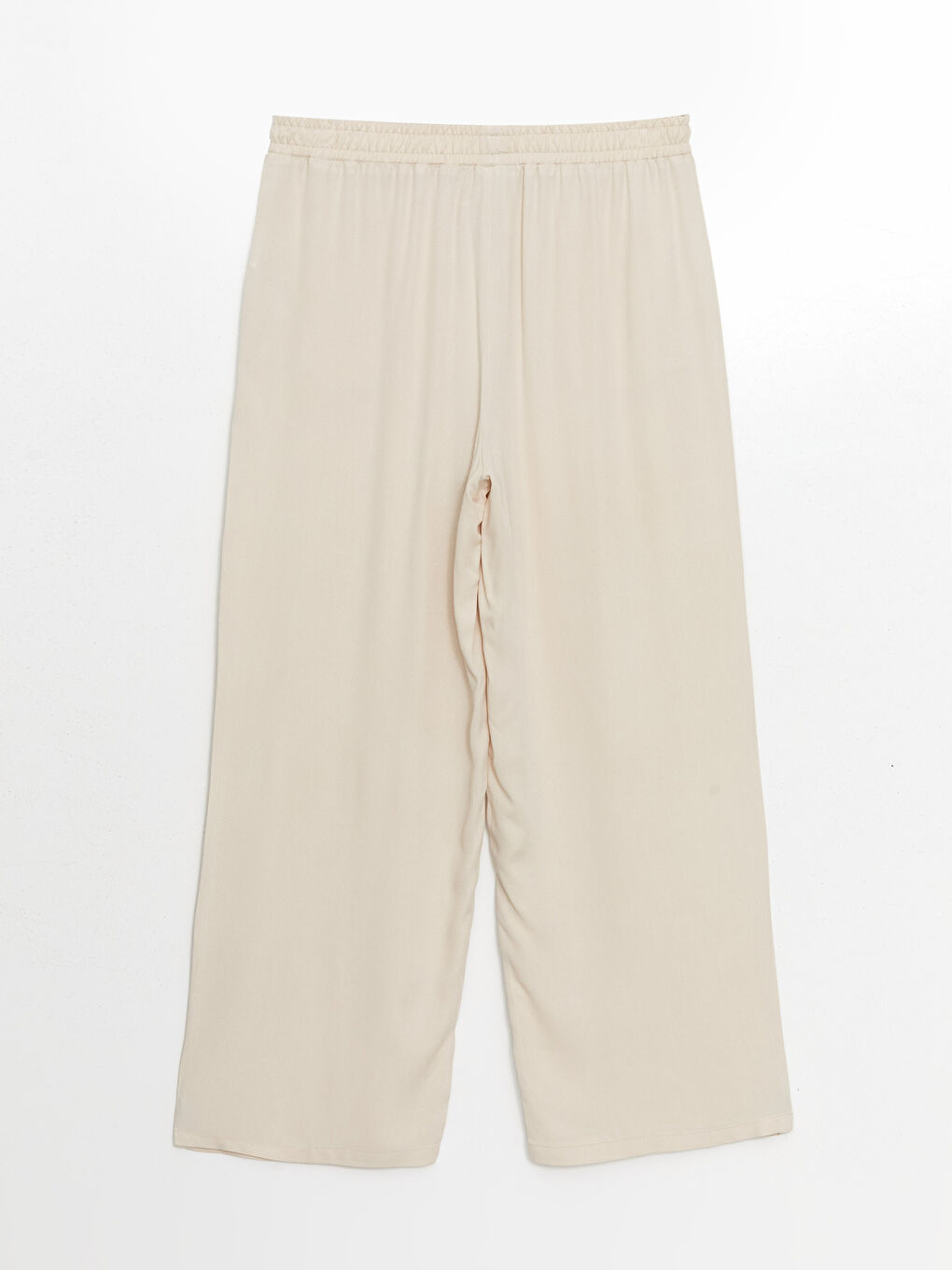 LCW Modest Beli Lastikli Geniş Paça Kadın Pantolon -S54395Z8-FZJ