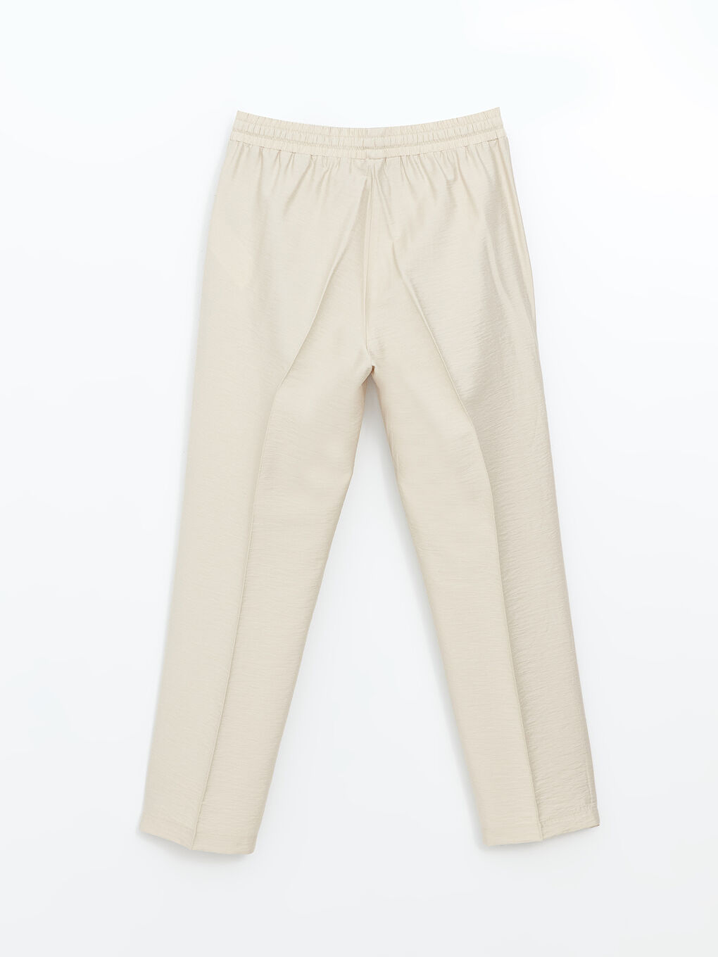 LCW Modest Beli Lastikli Havuç Kesim Kadın Pantolon -S54396Z8-FZJ