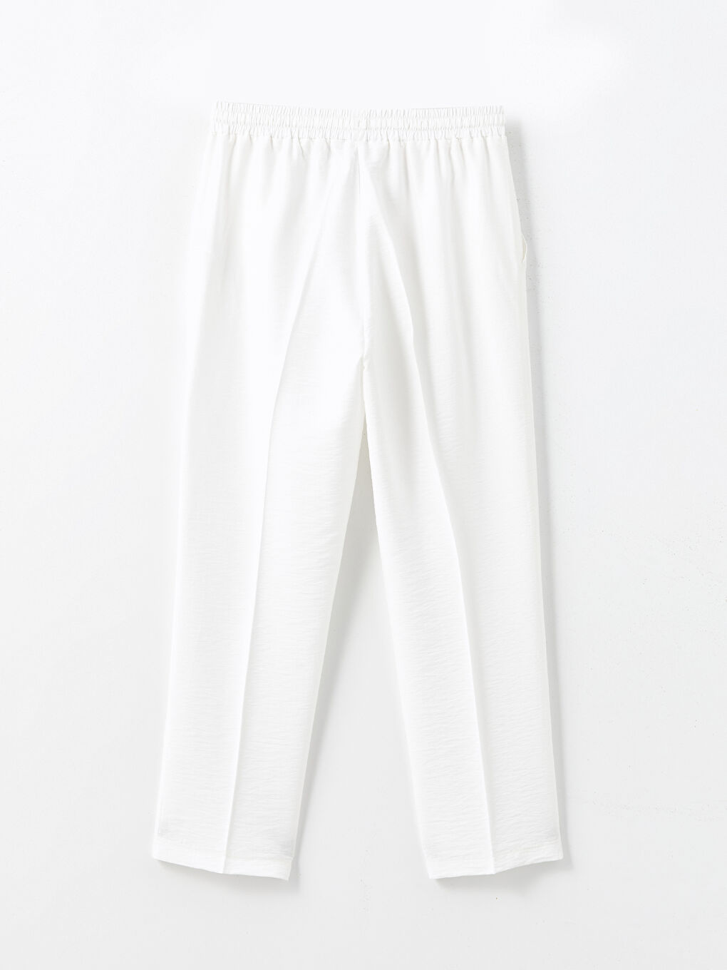 LCW Modest Beli Lastikli Havuç Kesim Kadın Pantolon -S54396Z8-QVD