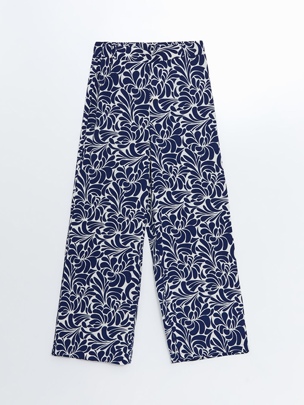 LCW Modest Beli Lastikli Desenli Kadın Pantolon -S54398Z8-LSH