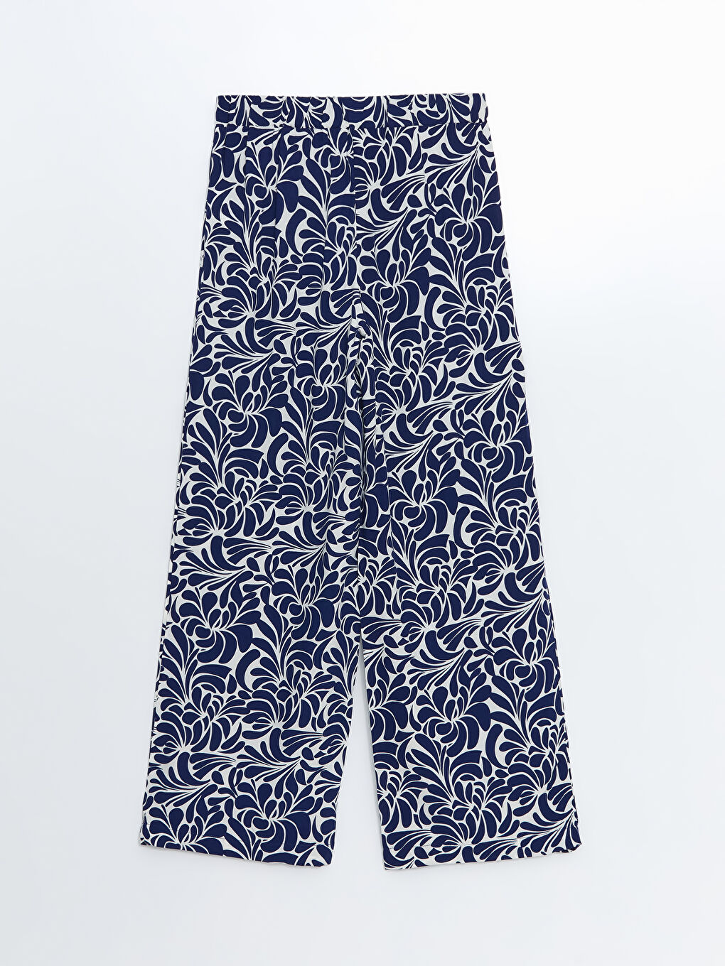 LCW Modest Beli Lastikli Desenli Kadın Pantolon -S54398Z8-LSH