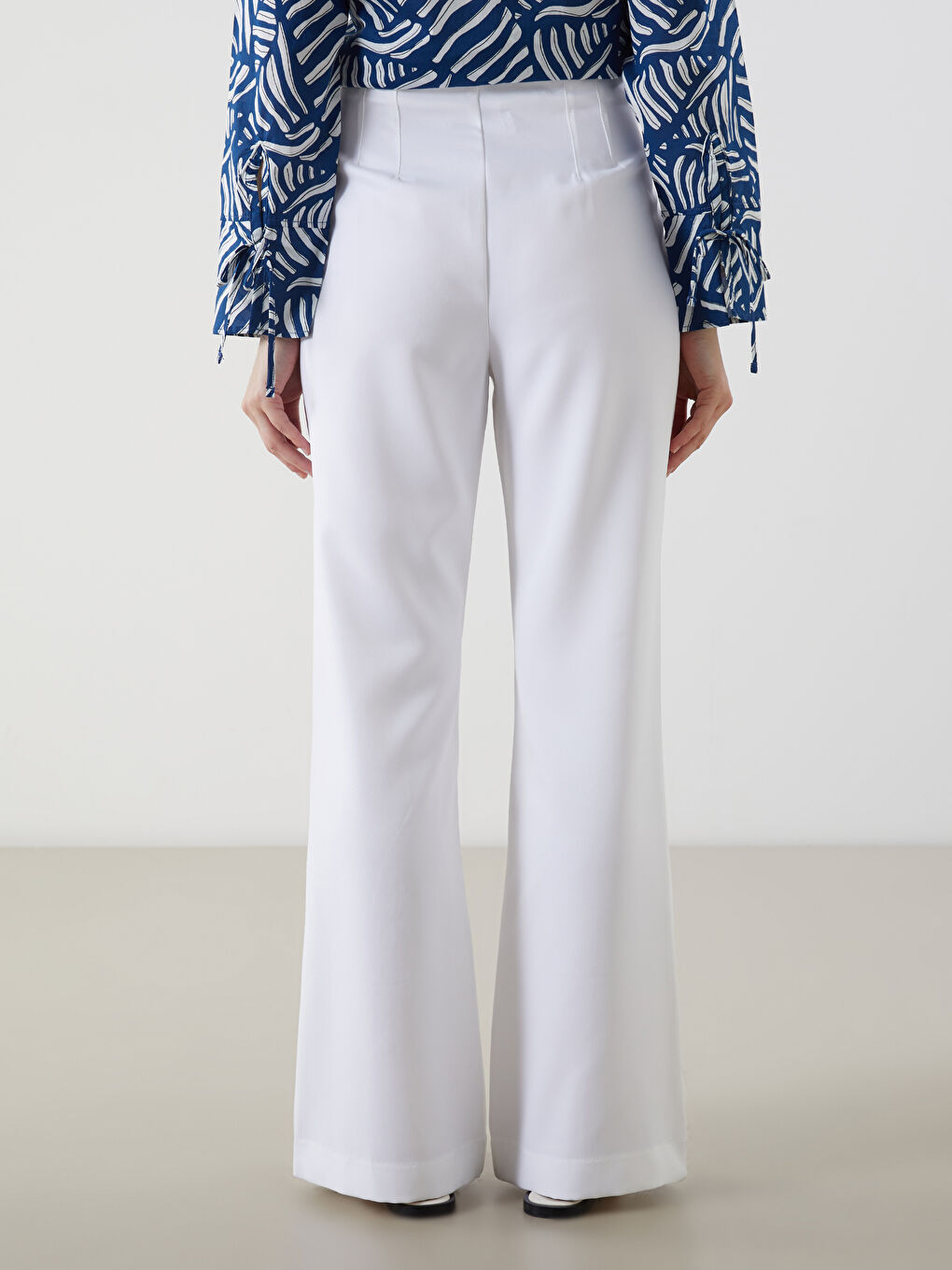 LCW Modest Dar Fit İspanyol Paça Kadın Pantolon -S54400Z8-R9J