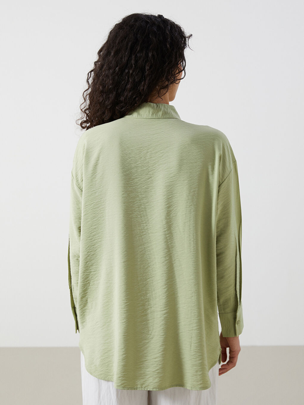 Oversize Women's Shirt Tunic-3