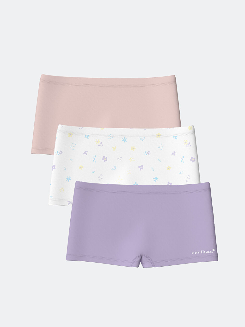 Printed Girls' Boxer 3-packs -S54501Z4-LU8