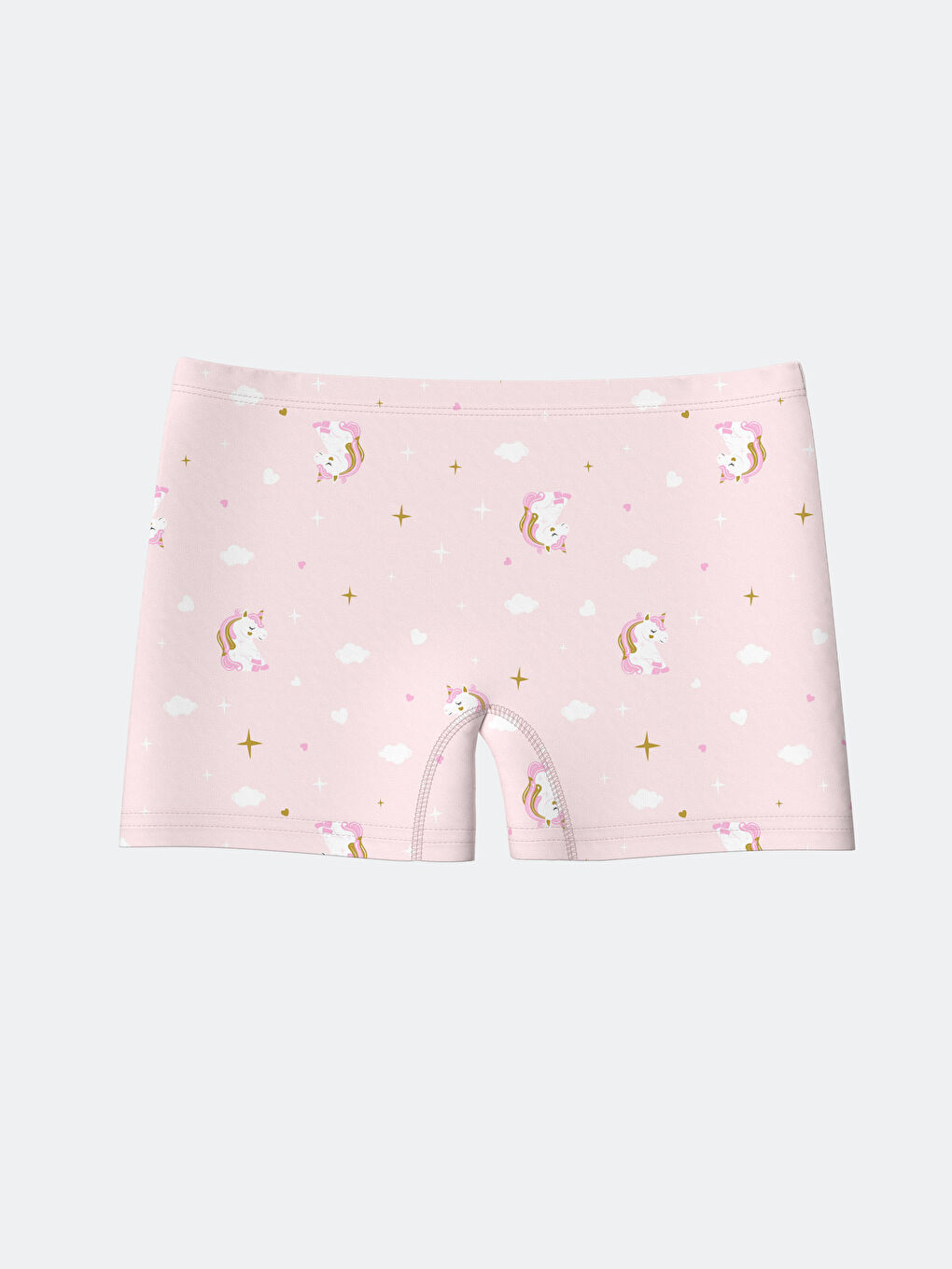 Pembe Kız Çocuk Boxer