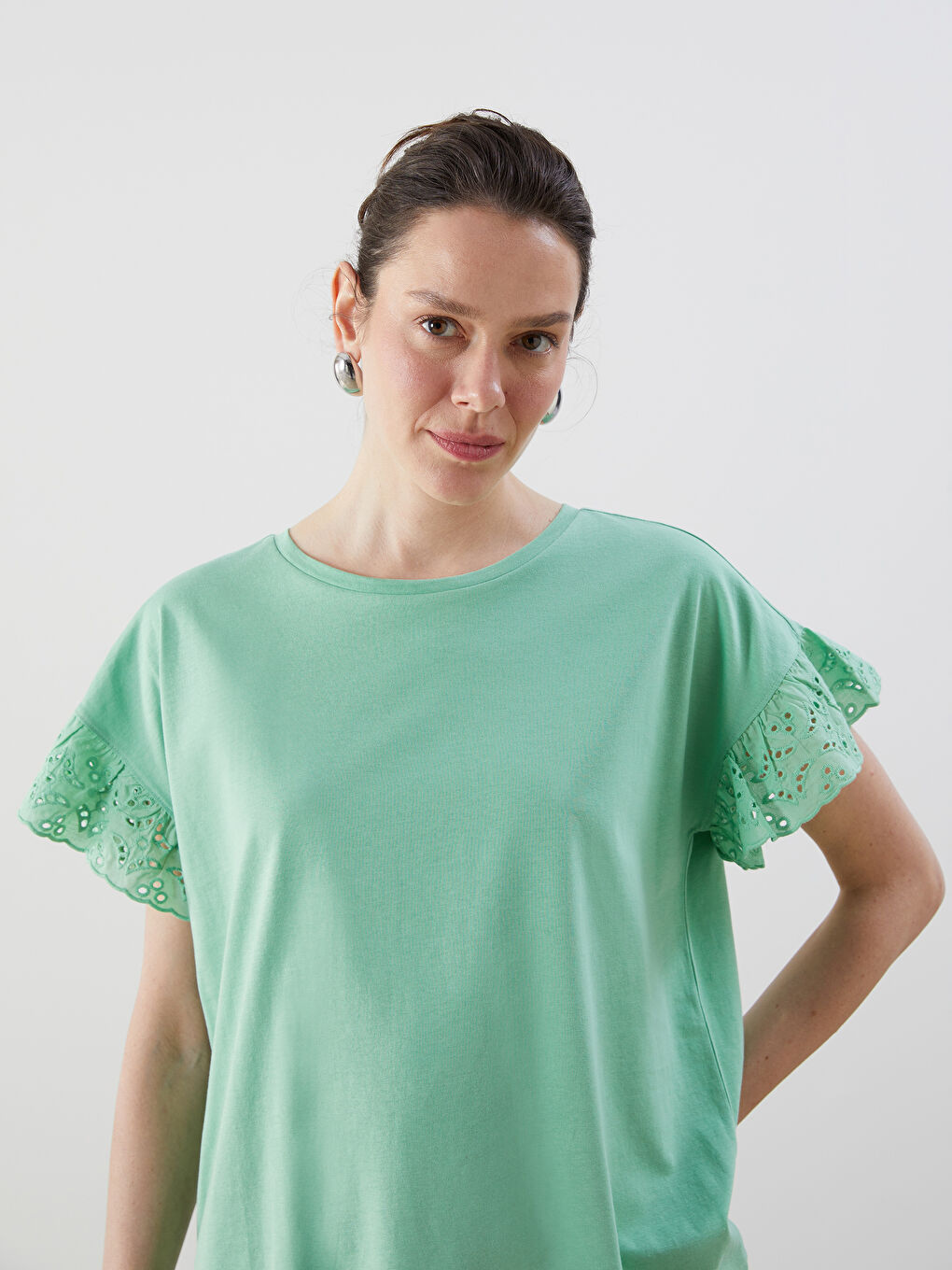 ZELENA Bluza Žena -S54553Z8-G3V