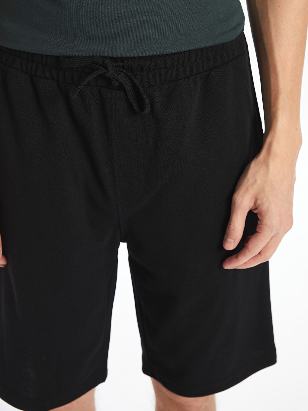 Standard Pattern Piqué Men's Shorts -S54554Z8-CVL