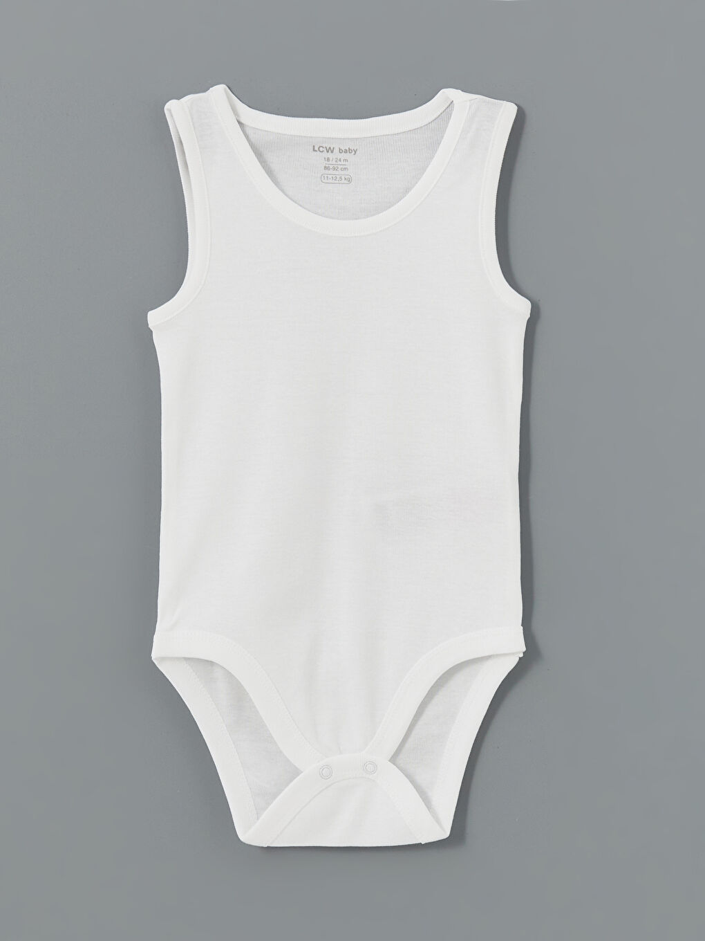 Ekru Bisiklet Yaka Erkek Bebek Çıtçıtlı Bodysuit