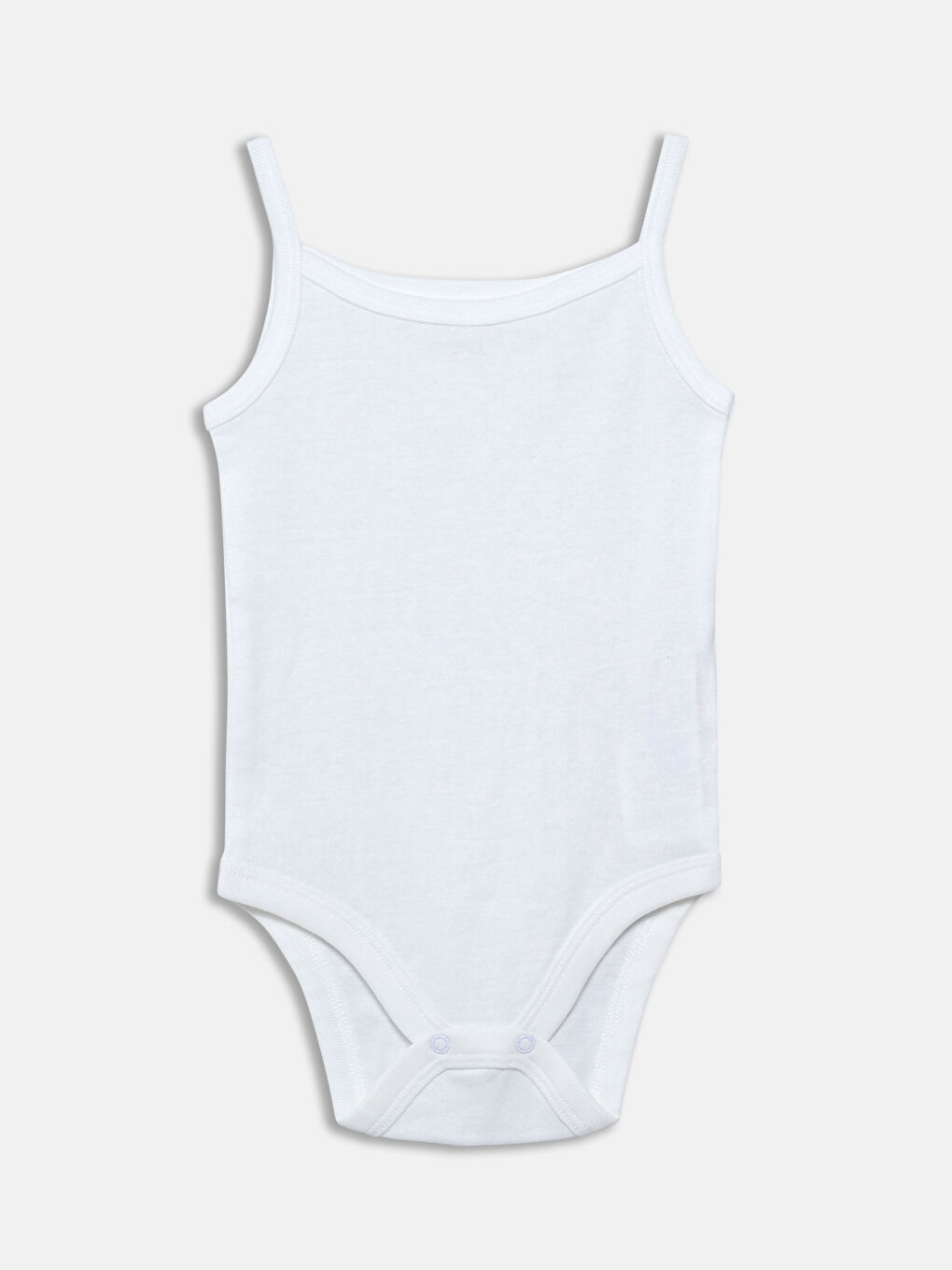 Square Collar Girls' Vest 2 Pack -S54562Z1-R9J