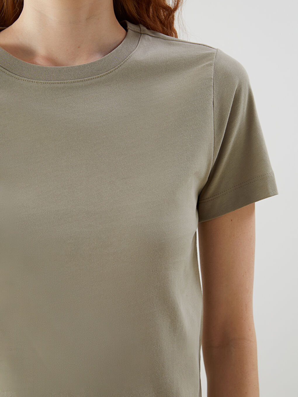LCW Vision Crew Neck Women's T-Shirt -S54597Z8-QZR